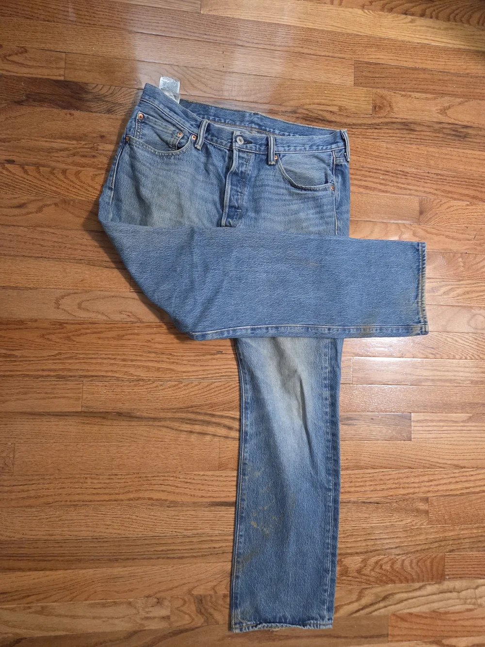 Levi's Men’s Blue Denim Jeans - Classic Straight Fit